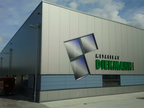 Neubau einer Produktionshalle in Spreda