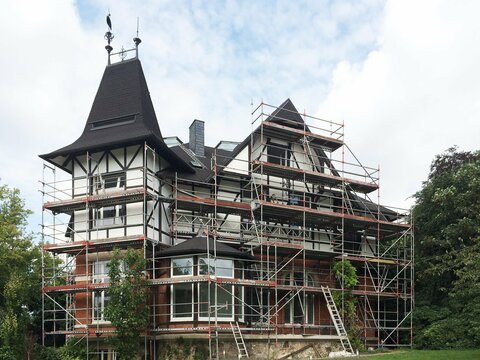 Sanierung einer denkmalgeschützen Villa in Osnabrück
