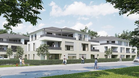 Neubau von 4 Mehrfamilienhäusern (26WE) am Dümmer